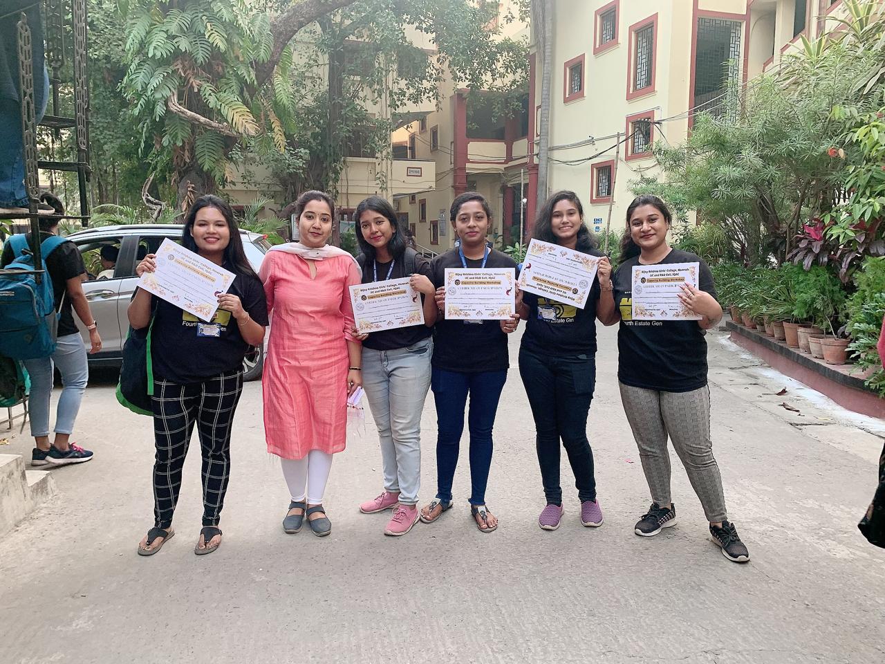 Departmental students received first prize in capacity building program