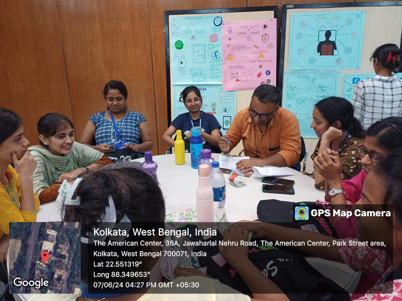 Visit to the American Centre, Kolkata