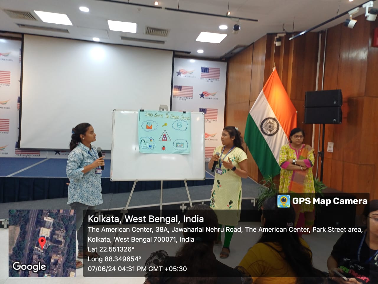 Visit to the American Centre, Kolkata