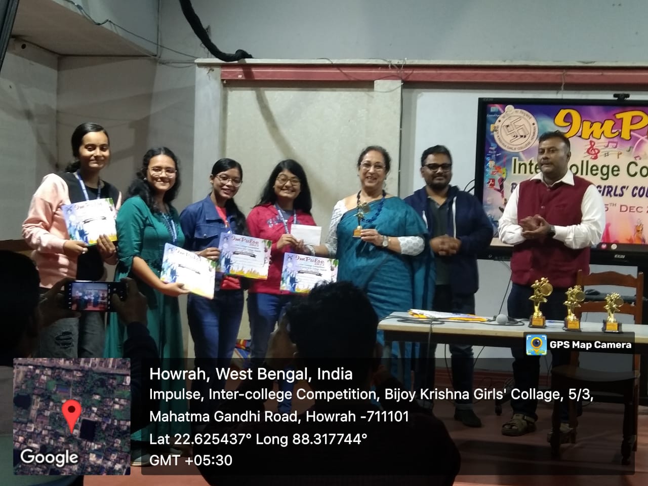 Secured 2nd position in inter college quiz competition 2023