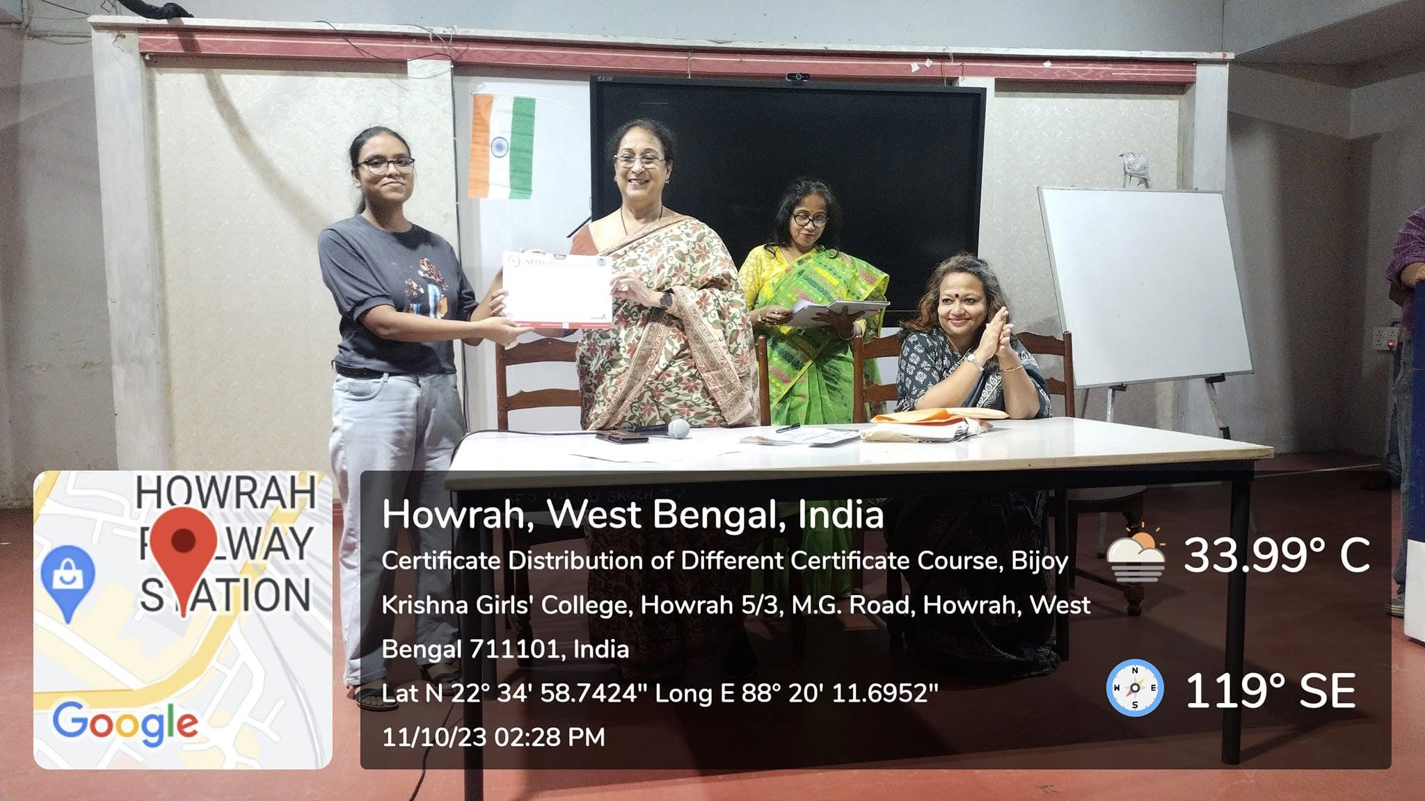 Received NPTEL Certificate
