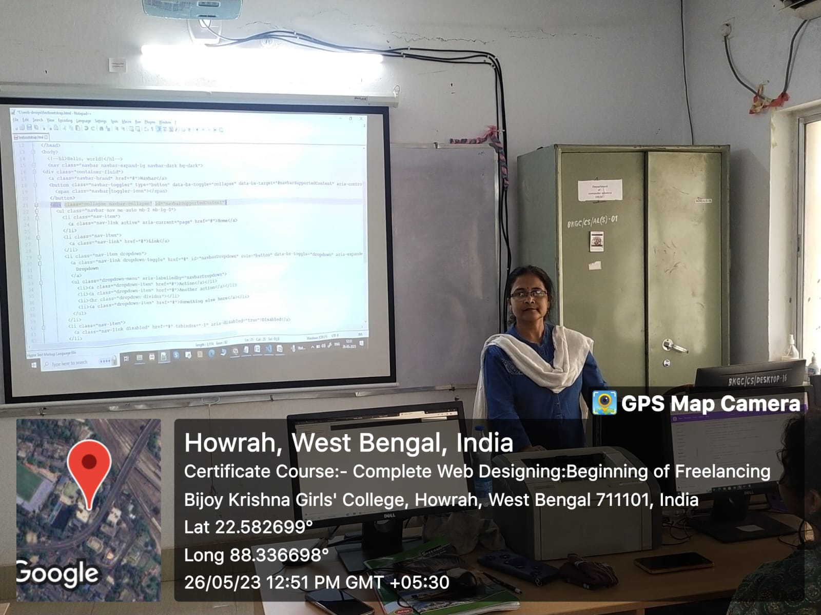 Certificate Course on Complete Web Designing: Beginning of Freelancing